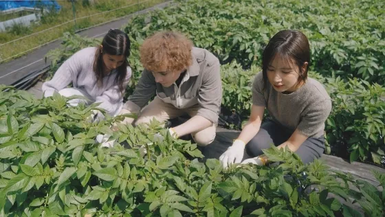 国際学×農業＝世界を変える力1