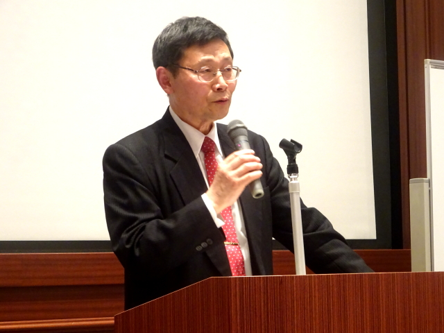 下條正男先生の最終講義が行われました