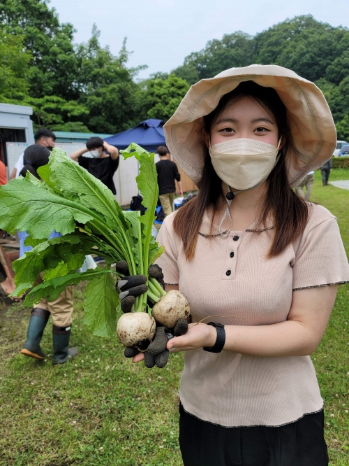 今年も野菜の収穫が好調です!農業総合コース1